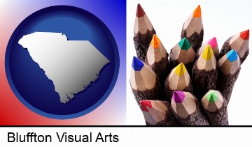 colored pencils in Bluffton, SC