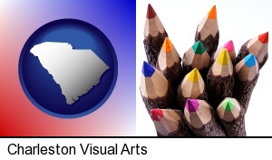 Charleston, South Carolina - colored pencils