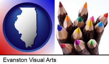 colored pencils in Evanston, IL
