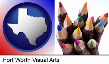 colored pencils in Fort Worth, TX