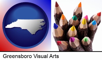 colored pencils in Greensboro, NC