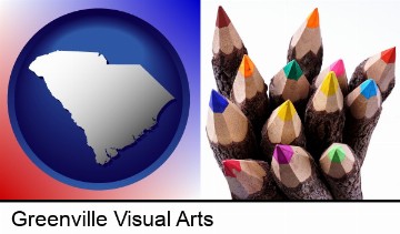 colored pencils in Greenville, SC