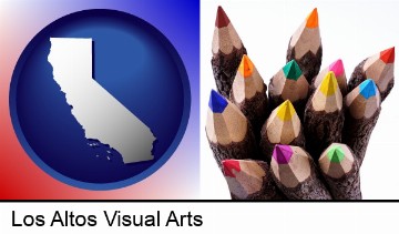 colored pencils in Los Altos, CA