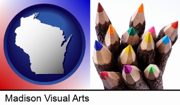 colored pencils in Madison, WI