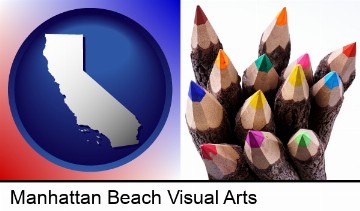 colored pencils in Manhattan Beach, CA