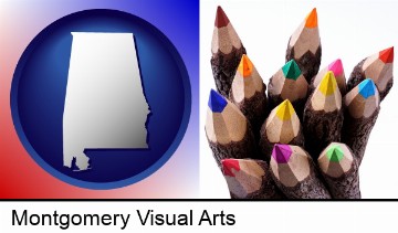 colored pencils in Montgomery, AL