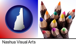 Nashua, New Hampshire - colored pencils