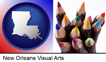 colored pencils in New Orleans, LA