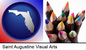 colored pencils in Saint Augustine, FL