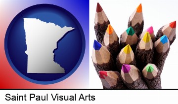 colored pencils in Saint Paul, MN