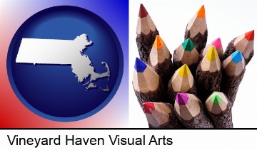 colored pencils in Vineyard Haven, MA