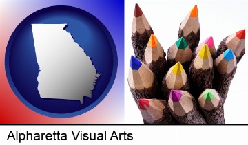 colored pencils in Alpharetta, GA