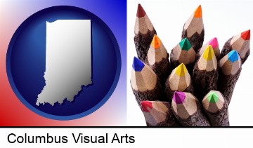 colored pencils in Columbus, IN