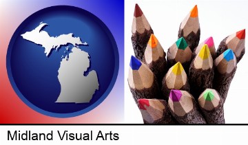 colored pencils in Midland, MI