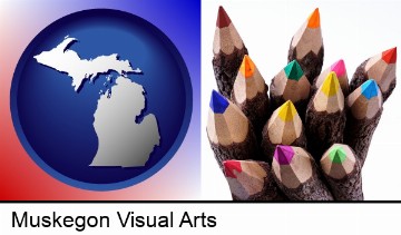 colored pencils in Muskegon, MI